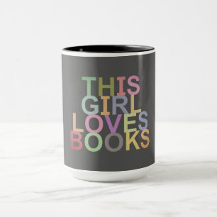 DIT MEISJE HOUDT VAN BOEKEN MOK