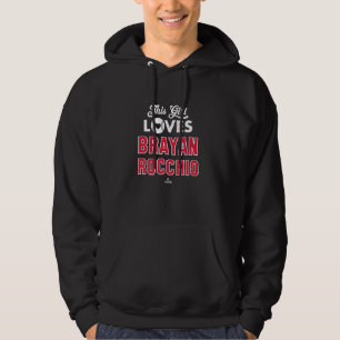 Dit meisje houdt van Brayan Rocchio Cleveland-honk Hoodie