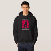 Dit meisje houdt van Breakdance 4 Hoodie (Voorkant volledig)