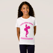 Dit meisje houdt van Cheerlead T-shirt (Voorkant volledig)
