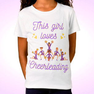 Dit meisje houdt van Cheerlead T-shirt