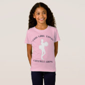 Dit meisje houdt van Cheerlead T-Shirt (Voorkant volledig)