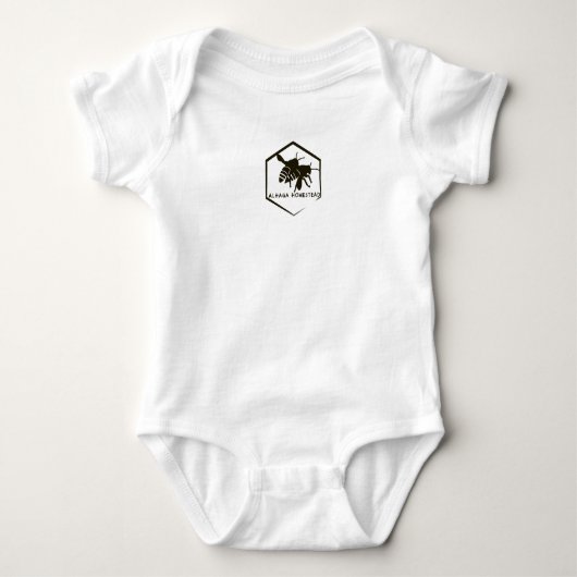 Dit meisje houdt van country muziek baby bodysuit (Voorkant)