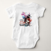 Dit meisje houdt van country muziek baby bodysuit (Achterkant)