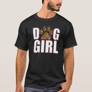 Dit meisje houdt van Dogs Dog Girl T-shirt