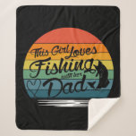 Dit meisje houdt van Gevist met haar vader Vintage Sherpa Deken<br><div class="desc">This Girl Loves Fishing With Her Dad Vintage! Offering gifts sooner or later does not matter,  it matters that you sincerely gave gifts !!</div>
