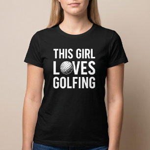Dit Meisje Houdt van Golfen T-shirt