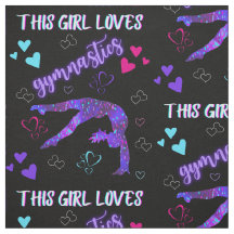 Dit meisje houdt van gymnastiek