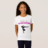 Dit meisje houdt van Gymnastiek T-Shirt (Voorkant volledig)