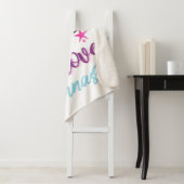 Dit meisje houdt van gymnastiekkraan sherpa deken (In situ)