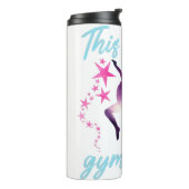 Dit meisje houdt van gymnastiekkraan thermosbeker (Gedraaid links)