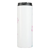 Dit meisje houdt van gymnastiekkraan thermosbeker (Achterkant)