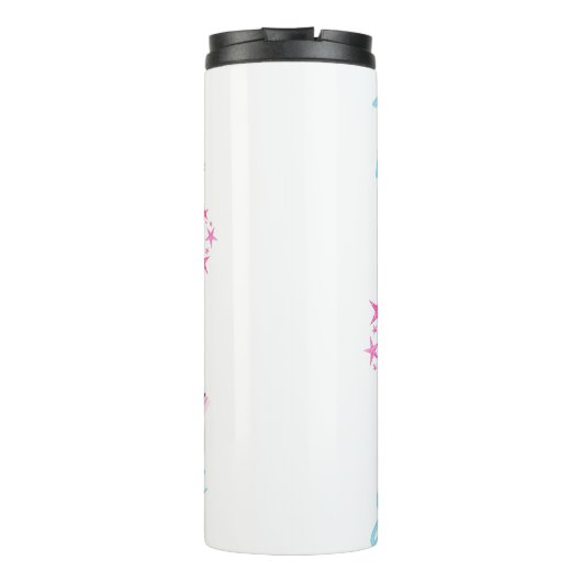 Dit meisje houdt van gymnastiekkraan thermosbeker (Achterkant)