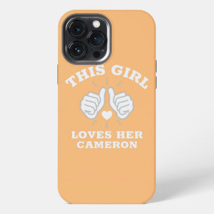 Dit Meisje Houdt Van Haar Cameron iPhone 13 Pro Max Hoesje