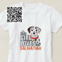 Dit meisje houdt van haar Dalmatiaan