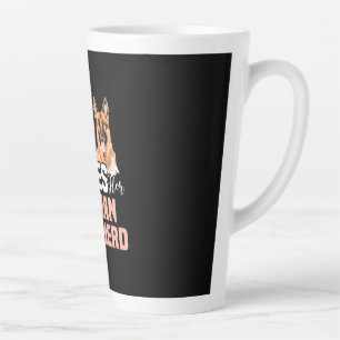 Dit meisje houdt van haar Duitse herder Latte Mok