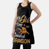 Dit meisje houdt van haar gekaarde drakenhagedis schort (Insitu)