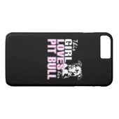 Dit meisje houdt van haar PIT BULL Case-Mate iPhone Case (Achterkant (Horizontaal))