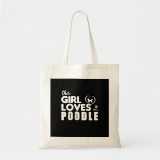 Dit meisje houdt van haar poel tote bag