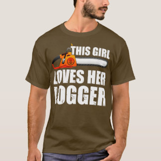 Dit meisje houdt van haar registreerapparaat t-shirt