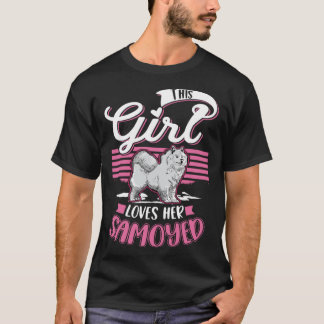 Dit meisje houdt van haar Samoyed Meisje Samoyed 1 T-shirt