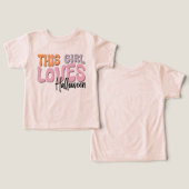 Dit meisje houdt van Halloween (Ontwerp Voorkant & Achterkant)