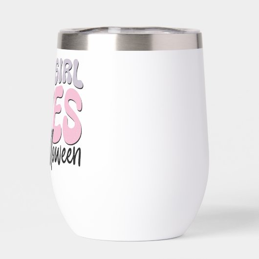 Dit meisje houdt van Halloween (Achterkant)