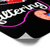 Dit meisje houdt van het filtreren van bloeddialys poster (Hoek)