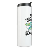 Dit meisje houdt van libellen libellen minnaar t s thermosbeker (Gedraaid links)