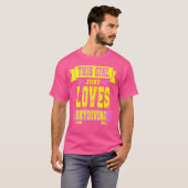 Dit meisje houdt van skydiven t-shirt (Voorkant volledig)