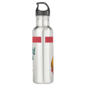 Dit meisje houdt van vossen waterfles (Achterkant)