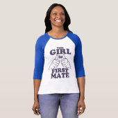 Dit meisje is de eerste MATE T-shirt (Voorkant volledig)