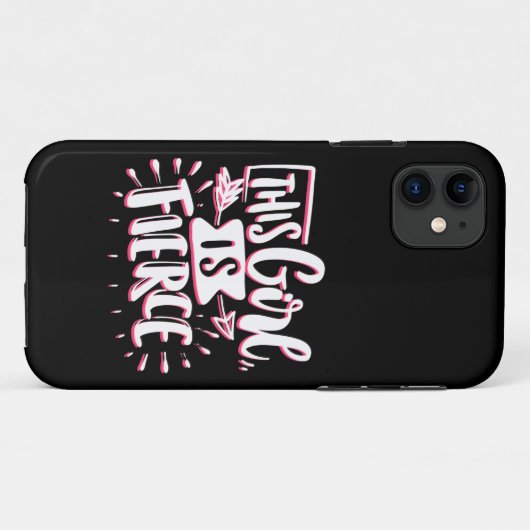 Dit meisje is een fervent meisje Case-Mate iPhone case (Achterkant (horizontaal))