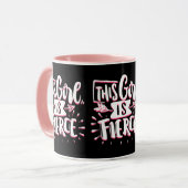 Dit meisje is een fervent meisje mok (Voorkant links)