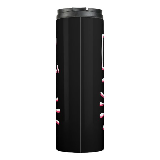 Dit meisje is een fervent meisje thermosbeker (Achterkant)