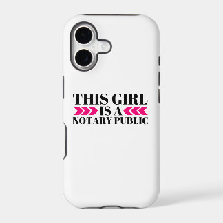 Dit meisje is een notaris openbare iPhone zaak