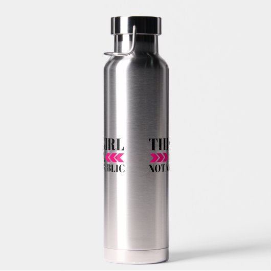 Dit meisje is een notaris openbare waterfles (Rechts)