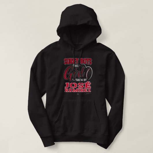 Dit meisje is genomen door Jose Ramirez Cleveland Hoodie (Design voorkant)