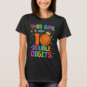 Dit meisje is nu 10 cijfers 10e verjaardag Ba T-shirt