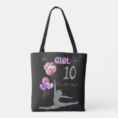 Dit meisje is nu 10 cijfers tote bag (Achterkant)