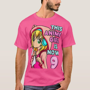 Dit meisje is nu negen jaar oud meisje C T-shirt
