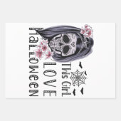 Dit meisje is verliefd op Halloween Inpakpapier Vel (Voorkant)