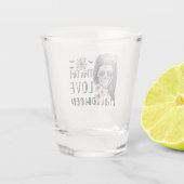 Dit meisje is verliefd op Halloween Shot Glas (Achterkant)
