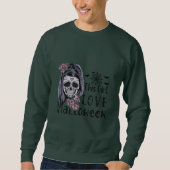 Dit meisje is verliefd op Halloween Trui (Voorkant)