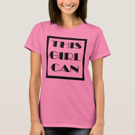 Dit meisje kan t-shirt (Voorkant)