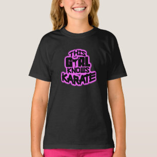 Dit meisje kent Karate T-shirt