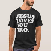 Dit meisje loopt op Jezus en Jiu Jitsu Christelijk T-shirt (Voorkant)