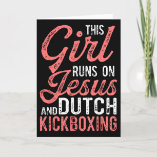 Dit Meisje Loopt Op Jezus En Muay Thai Nederlandse Kaart