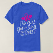 Dit meisje moet de Bell Chemo Afstudeerder Breast T-shirt (Design voorkant)