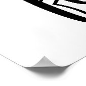 Dit meisje staat op vuur Poster (Hoek)